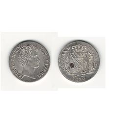 1830 German 6 Kreuzer