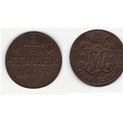 1803 German 1/2 Stuber
