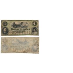 1859 Canada 4 Dollar