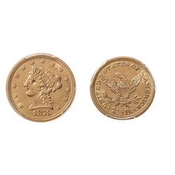 1879 USA 2.5 Dollar Gold Coin