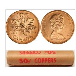 1977 Canada 1 Cent Roll