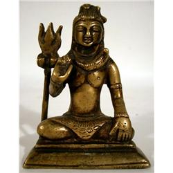 A NORTH INDIAN BRONZE, c. 19th Century of diminut