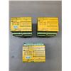 Image 2 : Lot of 3 Pilz PNOZ X9P Safety Relays