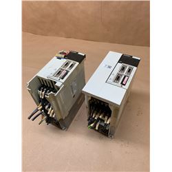 (2) Mitsubishi MR-J2-200CT Servo Drive Units