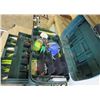 Image 1 : LOT OF FISHING ITEMS (LARGE TACKLE BOX, LOTS OF HOOKS, ETC…)