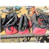 Image 1 : LOT OF 4 BAGS OF TOOLS (WRENCHES, PLIERS, SOCKETS, DRILL BITS, ETC…)