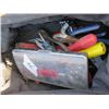 Image 2 : LOT OF 4 BAGS OF TOOLS (WRENCHES, PLIERS, SOCKETS, DRILL BITS, ETC…)