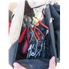Image 4 : LOT OF 4 BAGS OF TOOLS (WRENCHES, PLIERS, SOCKETS, DRILL BITS, ETC…)