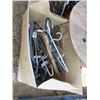 Image 6 : PALLET LOT OF ASSORTED ITEMS ( RATCHET STRAPS, GALVINIZED TUB, ROLL OF 1" STRAPPING, ETC…)