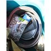 Image 9 : PALLET LOT OF ASSORTED ITEMS ( RATCHET STRAPS, GALVINIZED TUB, ROLL OF 1" STRAPPING, ETC…)