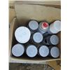 Image 9 : LOT OF PAINTING SUPPLIES ( PAINTS, SOLVENTS, 2 ROLLS OF TWINE)