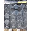 Image 2 : PALLET OF INTERLOCKING PLASTIC SHOP FLOORING