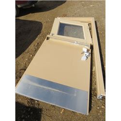 METAL SPLIT DOOR ( 36") *COMPLETE WITH FRAME)