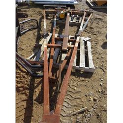 SHOP HOIST (10' HIGH) *COMPLETE WITH 110 VOLT WINCH* (660LB CAPACITY)