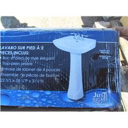 PEDESTAL SINK ( 2 PIECE) *NEW*