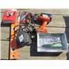 Image 1 : LOT OF ASSORTED ITEMS (DRILLS, SANDER, HOBBY TOOL, LEVELS, ETC)