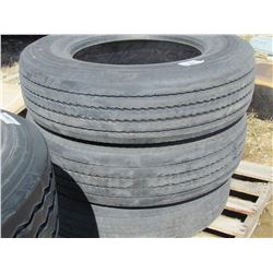 LOT OF 3 TIRES (MICHELIN) *275-80-R22.5*