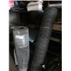 Image 1 : ASSORTED LOT INCLUDES (1 ROLL OF CHICKEN WIRE) *1 ROLL OF ROLL ON ROOFING*