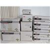Image 1 : LOT OF 11 BOXES OF BOOK COIL (NEW) (2 X 3/4") *1 X 3/8"* (2 X 7/8") *1 X 1/4"* (5 X 7/16) *BLACK*