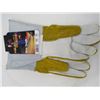 Image 4 : LOT OF 3 PAIRS OF GLOVES (WELDING AND OTHERS) *2-LARGE, 1-MEDIUM-LEATHER*