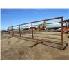 Image 1 : 30 FOOT CORRAL PANEL (FREE STANDING) *SUCKER RED* (WELL BUILT)