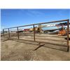 Image 1 : 30 FOOT CORRAL PANEL (FREE STANDING) *SUCKER RED* (WELL BUILT)