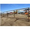 Image 1 : 30 FOOT CORRAL PANEL (FREE STANDING) *SUCKER RED* (WELL BUILT)