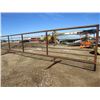 Image 1 : 30 FOOT CORRAL PANEL (FREE STANDING) *SUCKER RED* (WELL BUILT)