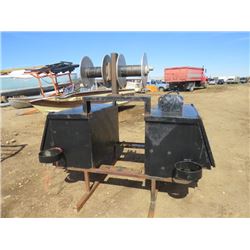 PORTABLE TRUCK WELDING BOX (COMPLETE WITH REELS AND TWO TOOL BOXES)