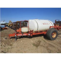 FIELD SPRAYER (WITH 800 GALLON POLY TANK) *BRANDT, QUICK FOLD*