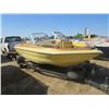Image 1 : 16 FOOT BOAT, MOTOR AND TRAILER (GLASTRON, OPEN FRONT) *140 HP MERC CRUISER-SOLD "AS IS"*