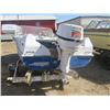 Image 4 : BOAT, MOTOR AND TRAILER ( JOHNSON 40 HP) *12 FOOT FIBREGLASS-SOLD"AS IS"*