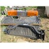 Image 1 : PALLET OF MISC ITEMS (AIR FLOW TAIL GATE, RECIEVER HITCH, BEACON LIGHTS, RUBBER MATTING,ETC)