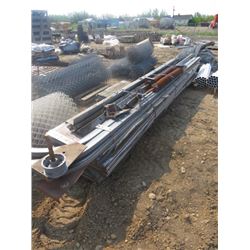 SHOP DOOR AND HARDWARE (13' WIDE X 14' HIGH)