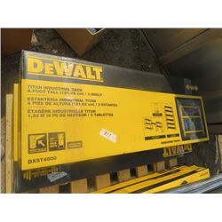 DEWALT METAL SHELF (4' TALL) *1500LB CAPACITY*