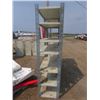 Image 2 : LOT OF 2 METAL SHELVES (6' X 3')