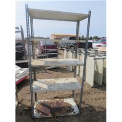 METAL SHELF (6' X 3')