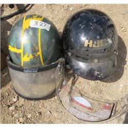 LOT OF 2 HELMETS