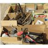Image 1 : PALLET OF MISC TOOLS AND CHAINS