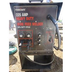 WELDER ( POWER MATE) *225 AMP WIRE FEED*