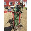 Image 7 : ACETYLENE TORCH SET (COMPLETE WITH TANKS AND CART)