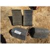 Image 1 : LOT OF 4 RUBBER TIRE STOPS