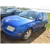 Image 2 : 2002 VOLKSWAGON JETTA (5 SPEED STANDARD) *BLUE, 4 DOOR SEDAN* (295,000KLMS) *3VWSG29M72MO69691* (NEE