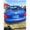 Image 4 : 2002 VOLKSWAGON JETTA (5 SPEED STANDARD) *BLUE, 4 DOOR SEDAN* (295,000KLMS) *3VWSG29M72MO69691* (NEE