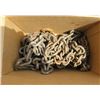 Image 1 : LOT OF 3 CHAINS (APPROX LENGTHS; 8', 10', 15') *DIFFERENT WEIGHTS*