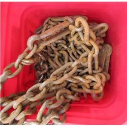 LOT OF 2 TRACTOR TIRE CHAINS