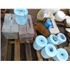 Image 3 : LOT OF ASSORTED BALER TWINE (BLUE, 9000 FOOT ROLLS) *MODEL 130 BALE THROWER*