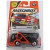 Image 6 : LOT OF 5 MATCHBOX VEHICLES (HELICOPTER, GARBAGE, STUDENT BUS, ROBOT TRUCK, FORK LIFT)