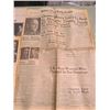 Image 2 : NEWSPAPERS (VARIOUS) *1953*