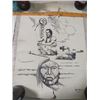 Image 1 : LOT OF 2 PRINTS (FROST MOON) *SIGNED PRINTS* (NOT FRAMED) *DEFECTS- ONE IS TORN*